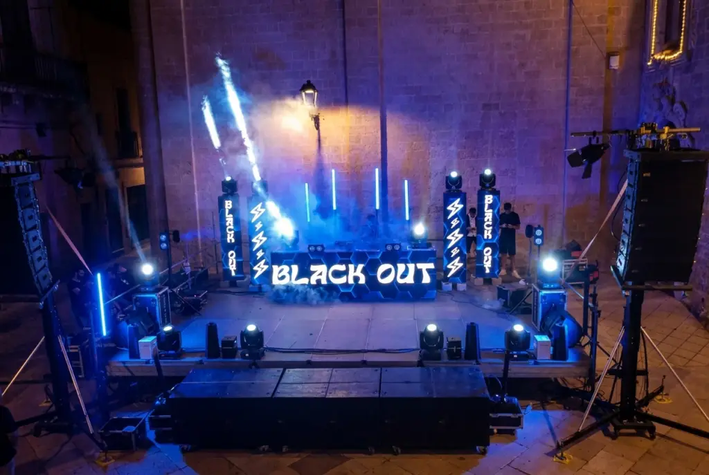 Postazione DJ set